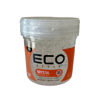 Eco Crystal Gel o cabelo fica fixo ,sem ressecar ,sem pesar