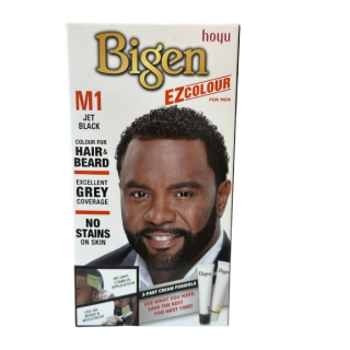 Bigen M1coloração para barba e cabelo .não mancha e não escorre. Dá um aspecto natural a barba e ao cabelo