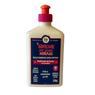 umidificador que sabia demais  da Lola é o aliado perfeito para dar vida aos fios ,mantendo a hidratação e o movimento natural