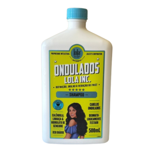 ondulados lola inc shampoo definição ,brilho e redução de frizz