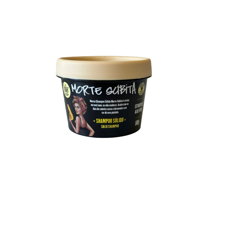 morte subita shampoo sólido 100g