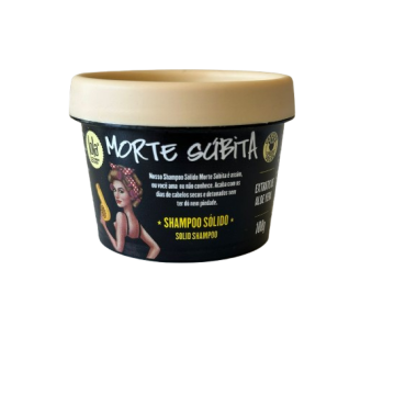 morte subita shampoo sólido 100g