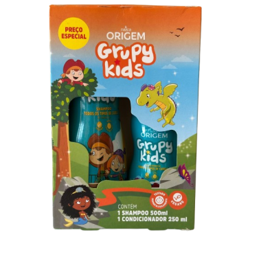 kit para crianças  desembaraço . cabelinhos macios ,cheirosos e sem nós